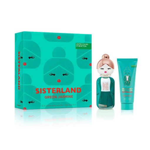 Picture of BENETTON SISTERLAND GREEN EDT 80ML + BODY LOTION 75ML